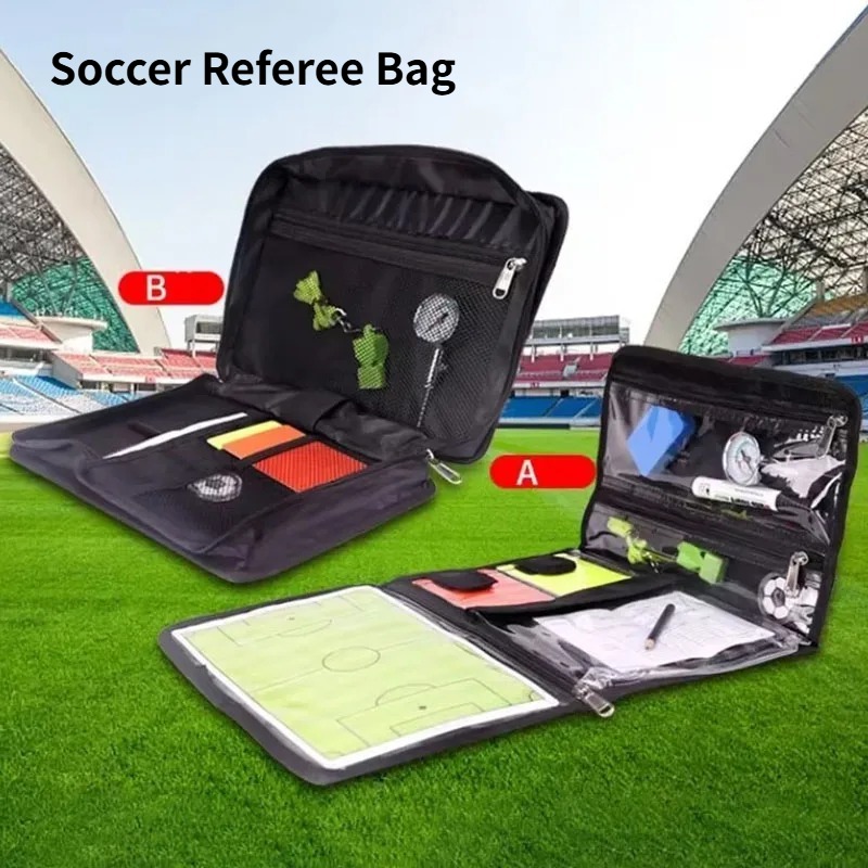 Sports Equipment Bag - Football Referee Bag Set Professional Soccer