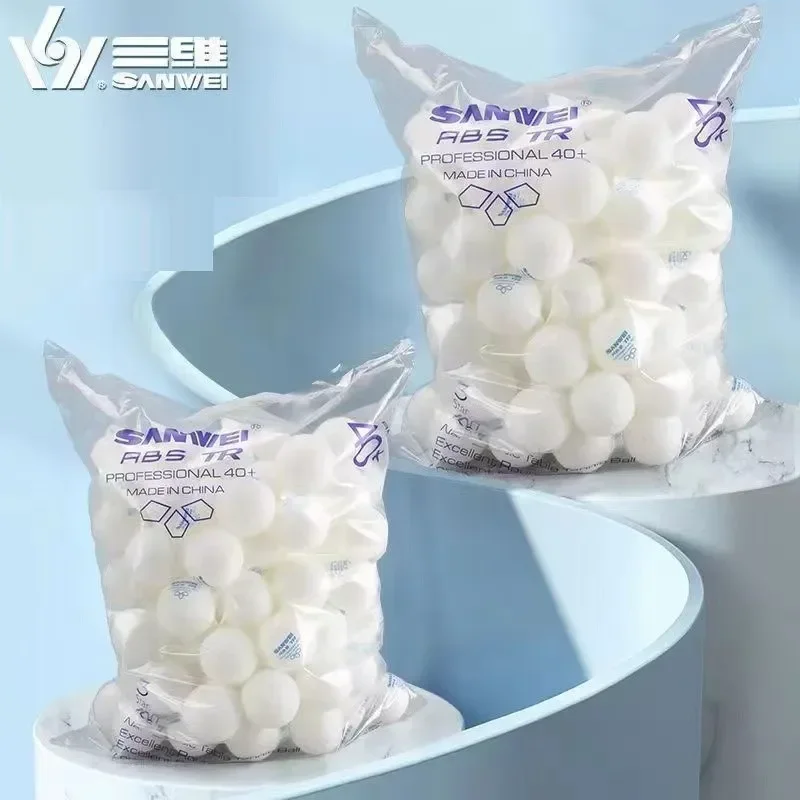SANWEI-ABS TR 3 Star Table Ten - Ping Pong Ball Set ulasan dan harga