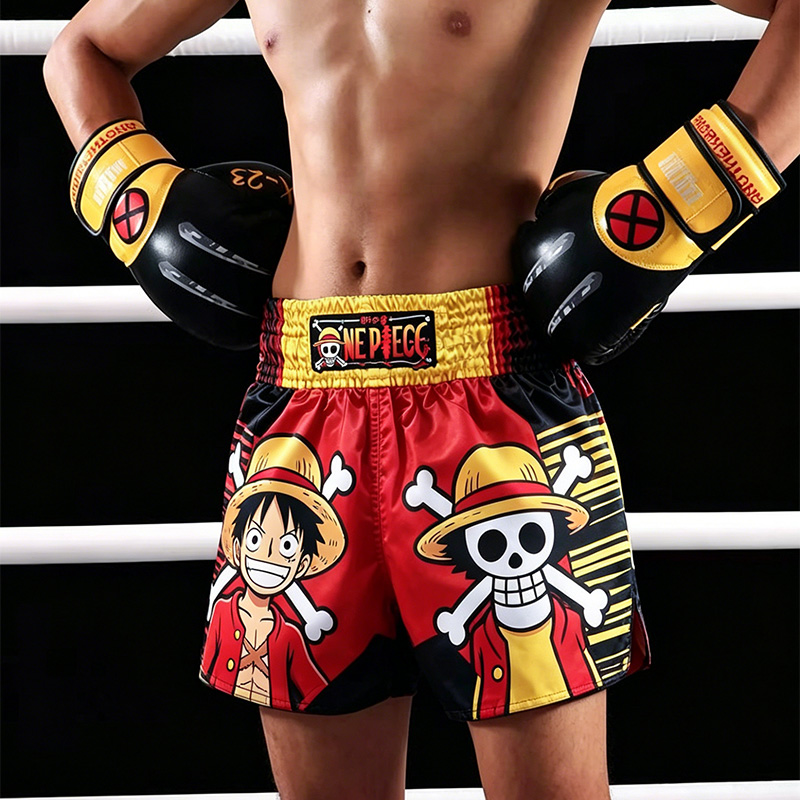 One Piece Luff Muay Thai Short - Sports Equipment Supplies ulasan dan harga