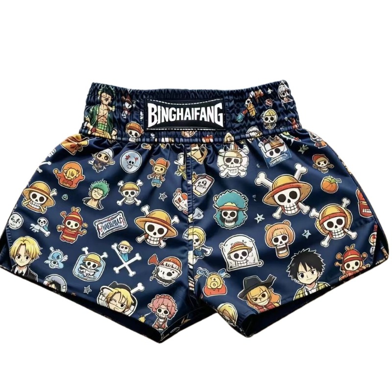 One Piece Luff Muay Thai Short - Sports Equipment Supplies ulasan dan harga