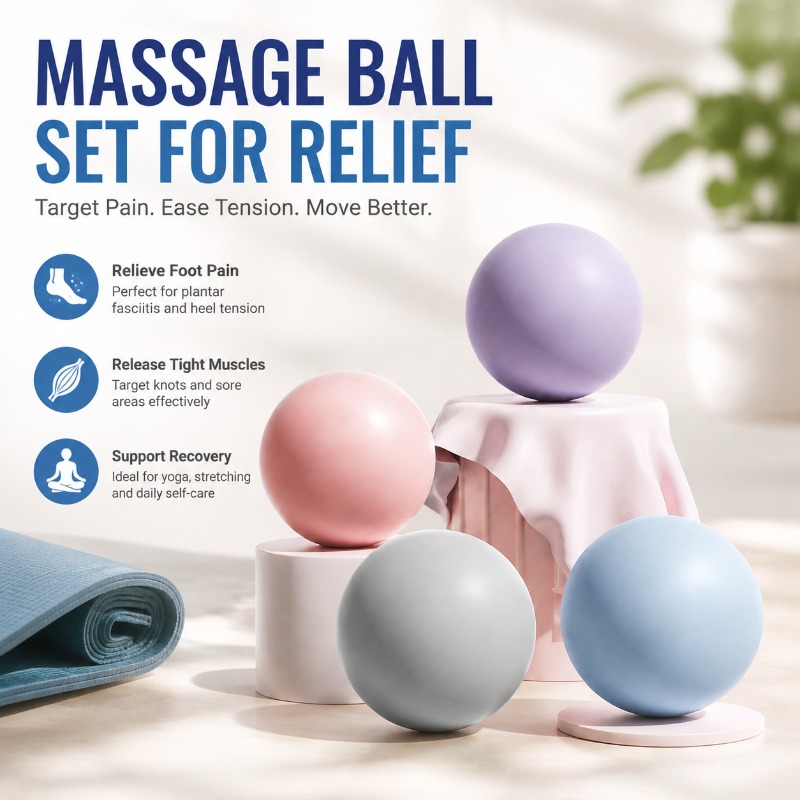 Silicone Fitness Fascia Ball S - Sports Equipment Supplies ulasan dan harga