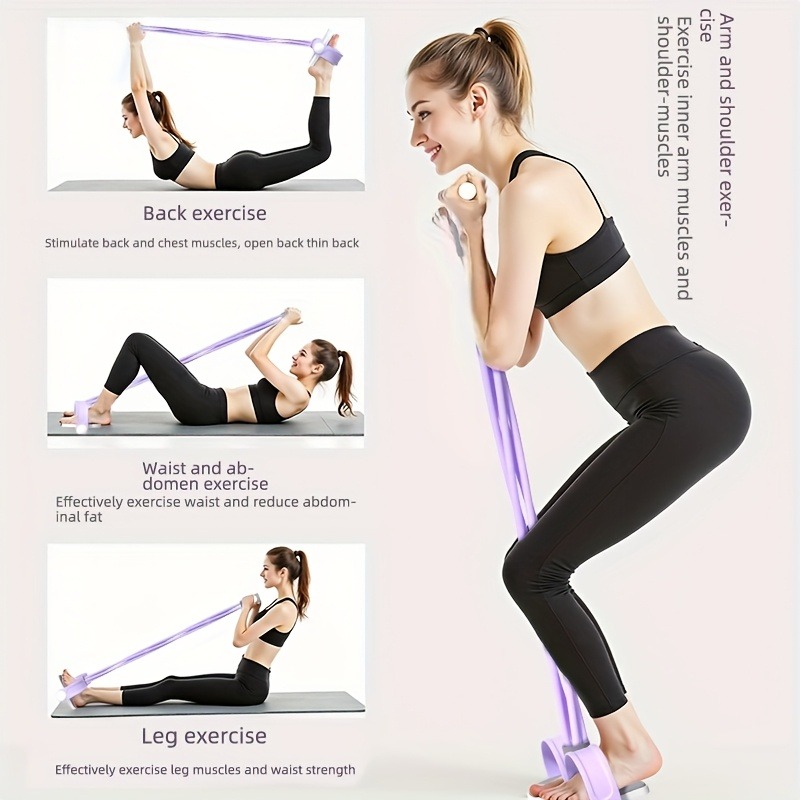 4-Tube Pedal Resistance Band M - Sports Equipment Suppliers ulasan dan harga
