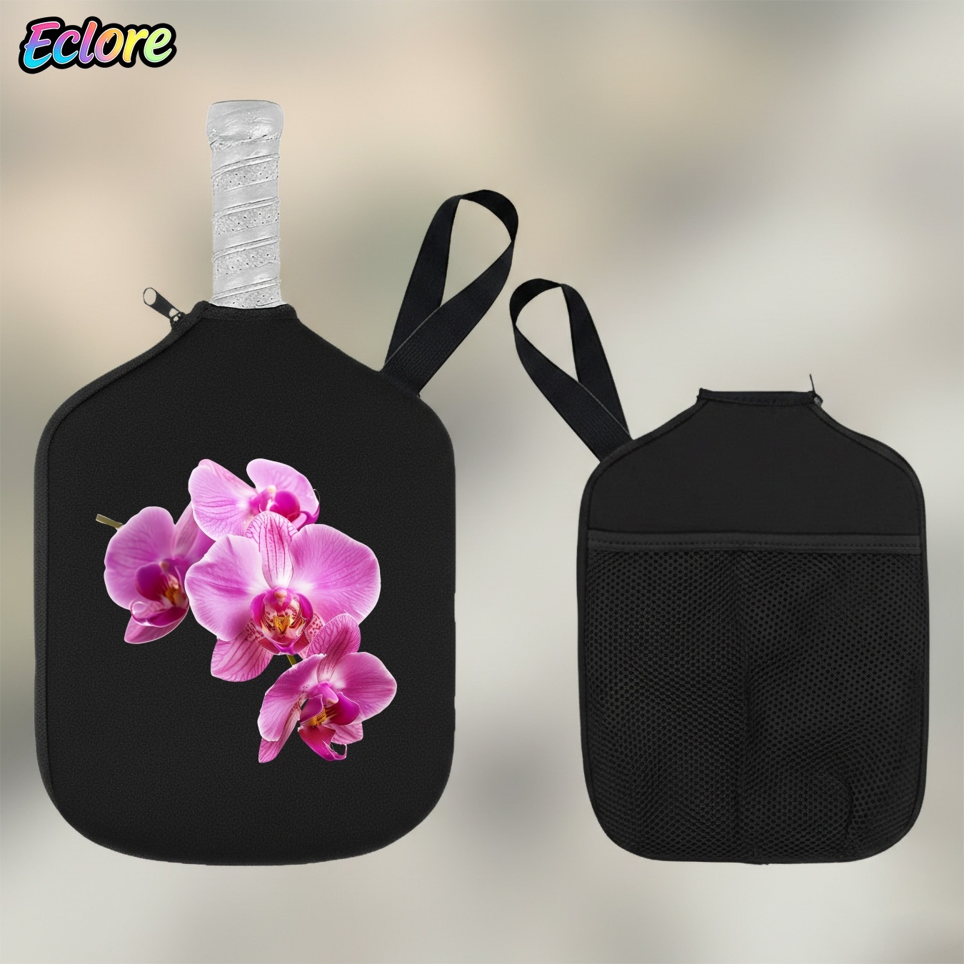 Pink Orchid Pickleball Paddle  - Sports Equipment Bag ulasan dan harga