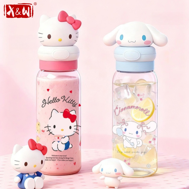 X&W Sanrio 550ml Water Cup Car - Xin Sports Equipment ulasan dan harga