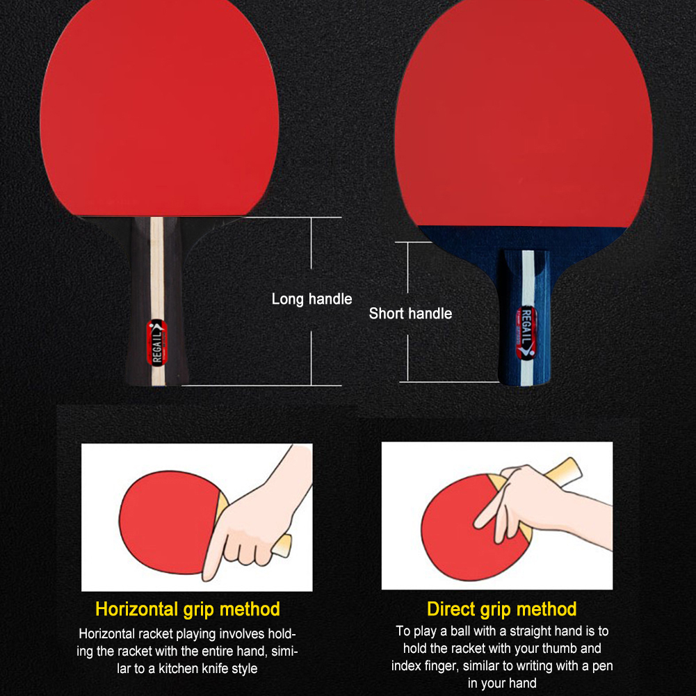 Table Tennis Racket 2 Rackets  - Ping Pong Ball Set ulasan dan harga