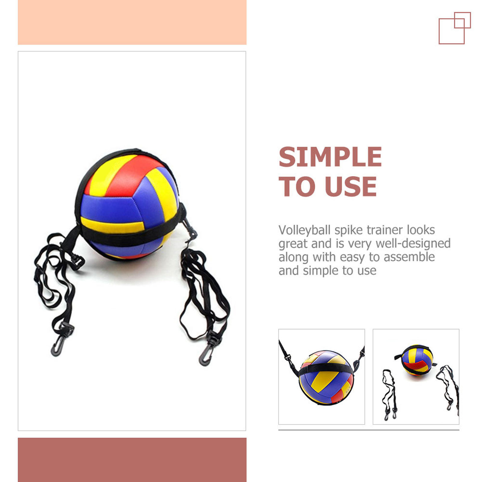 1Set Volleyball Spike Trainer  - Sports Equipment For Volleyball ulasan dan harga