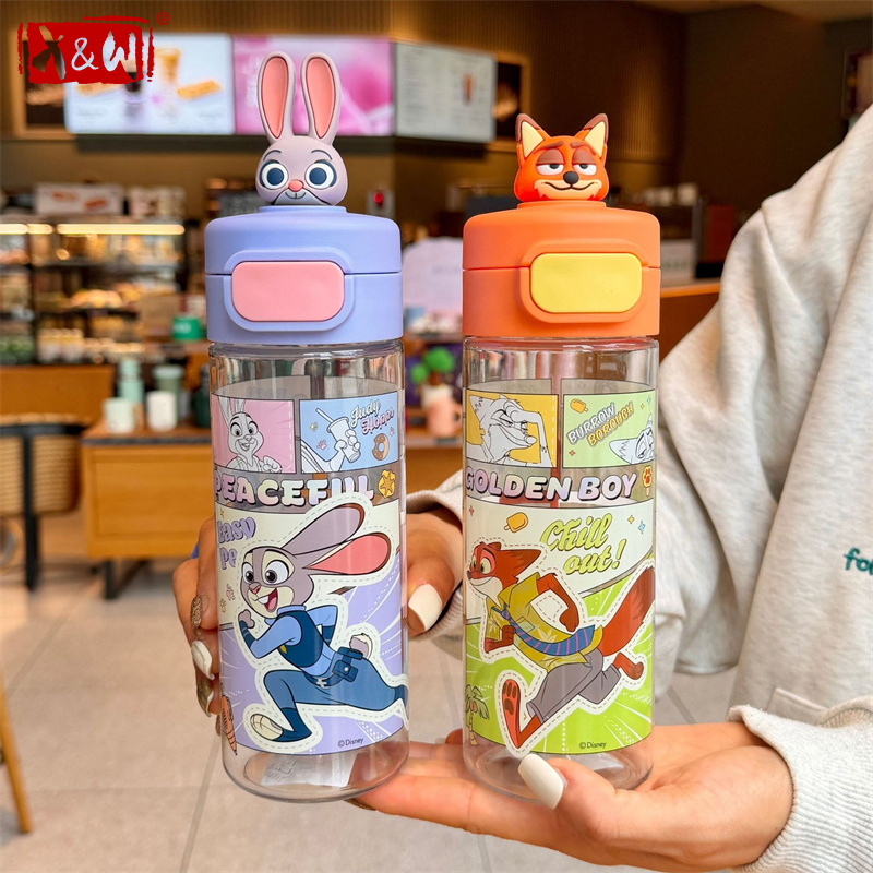 X&W For Disney Water Bottle St - Xin Sports Equipment ulasan dan harga