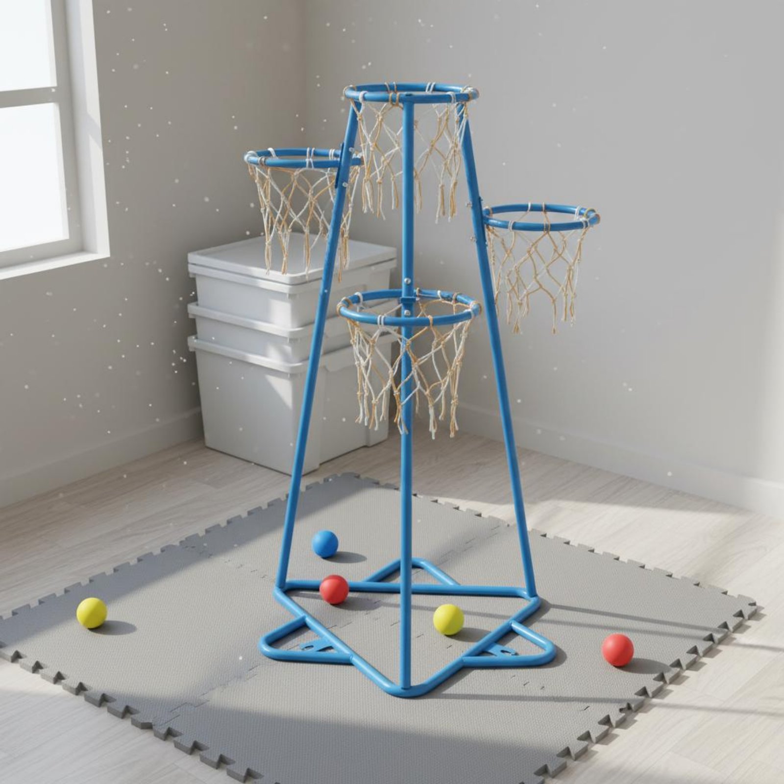 Kids Basketball Hoop Indoor Ou - Xin Sports Equipment ulasan dan harga