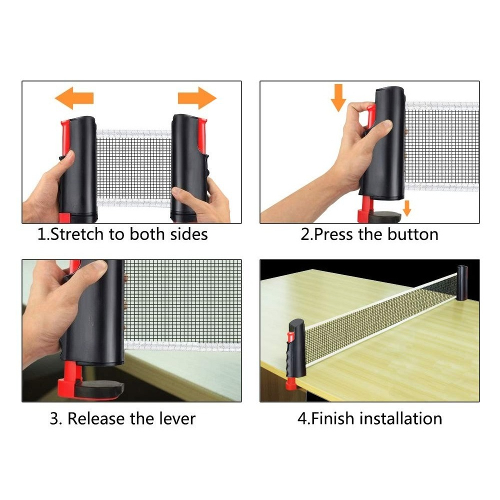 Table Tennis Net Ping Pong Rac - Ping Pong Ball Set ulasan dan harga