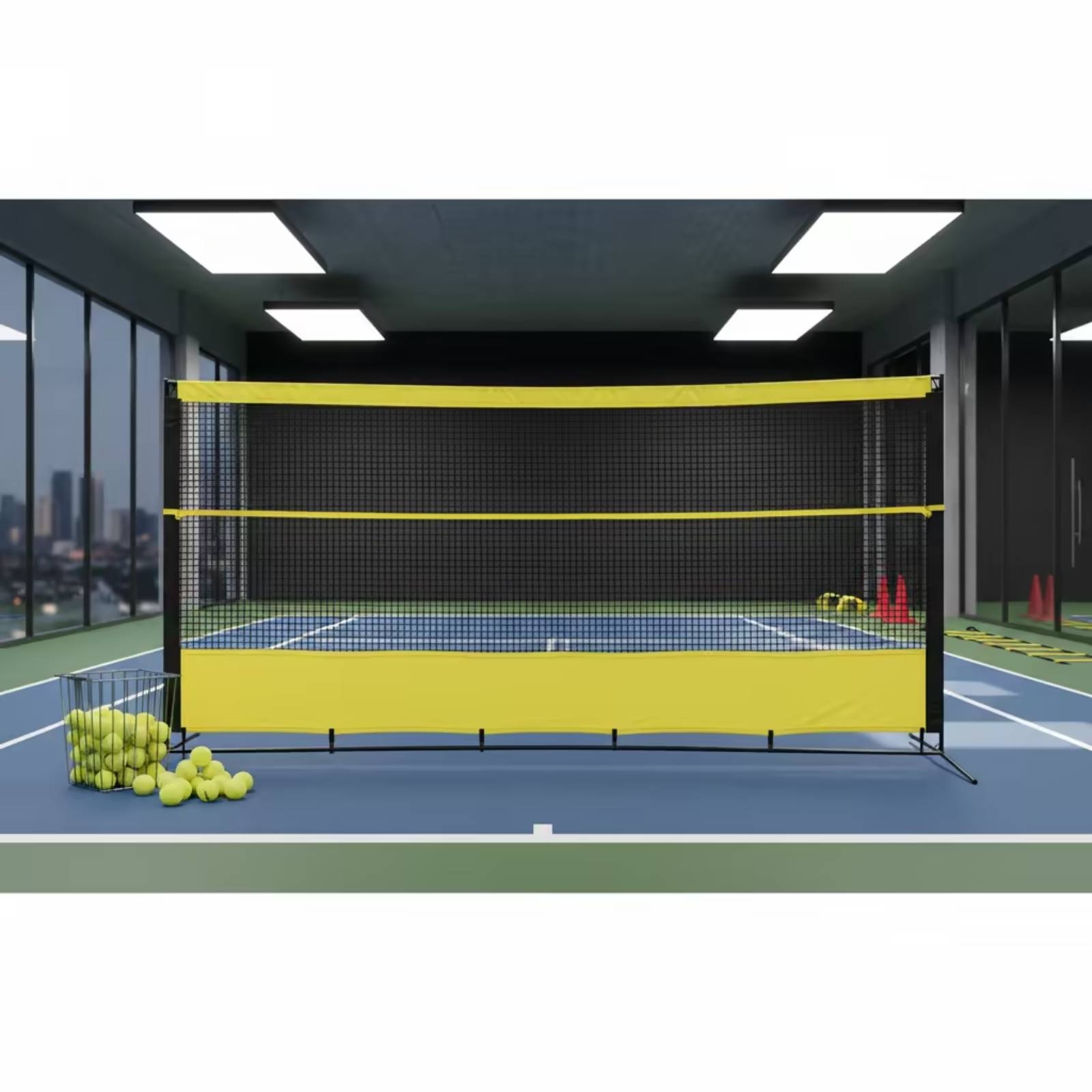 Tennis Rebound Net with Bag He - Sports Equipment Bag ulasan dan harga
