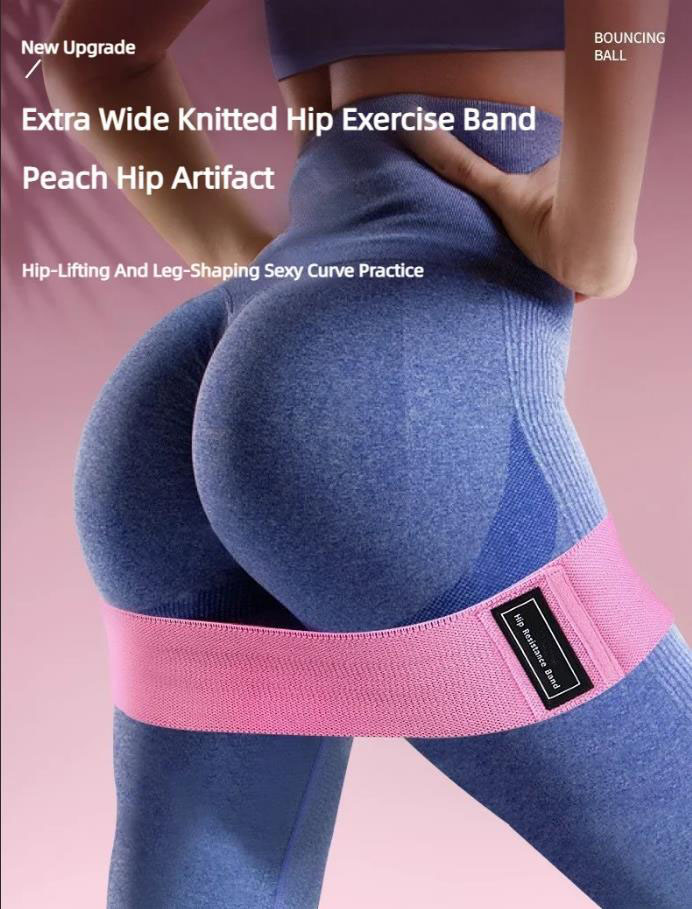 3Pcs Fabric Resistance Hip Boo - Sports Equipment Supplies ulasan dan harga