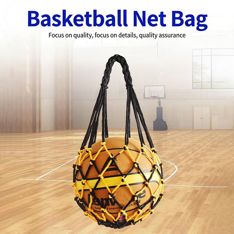 1Pcs Football Net Bag Nylon Bo - Sports Equipment For Volleyball ulasan dan harga