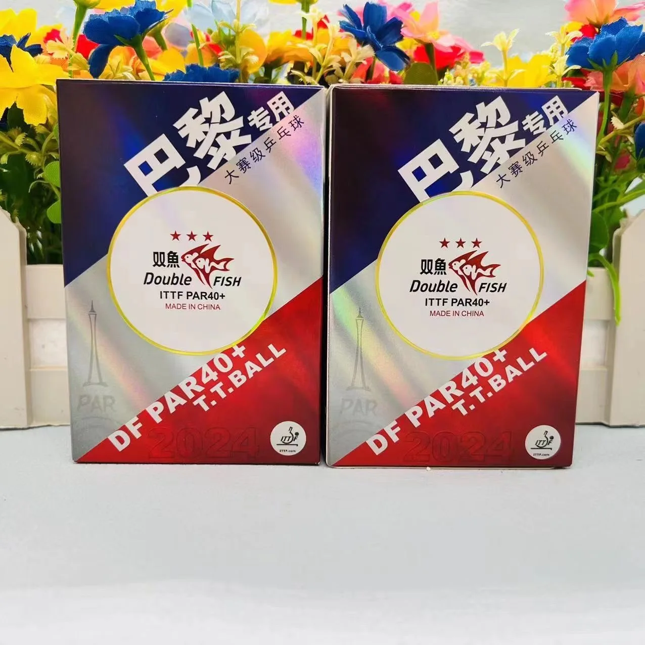 Original Double Fish DF PAR40+ - Ping Pong Ball Set ulasan dan harga