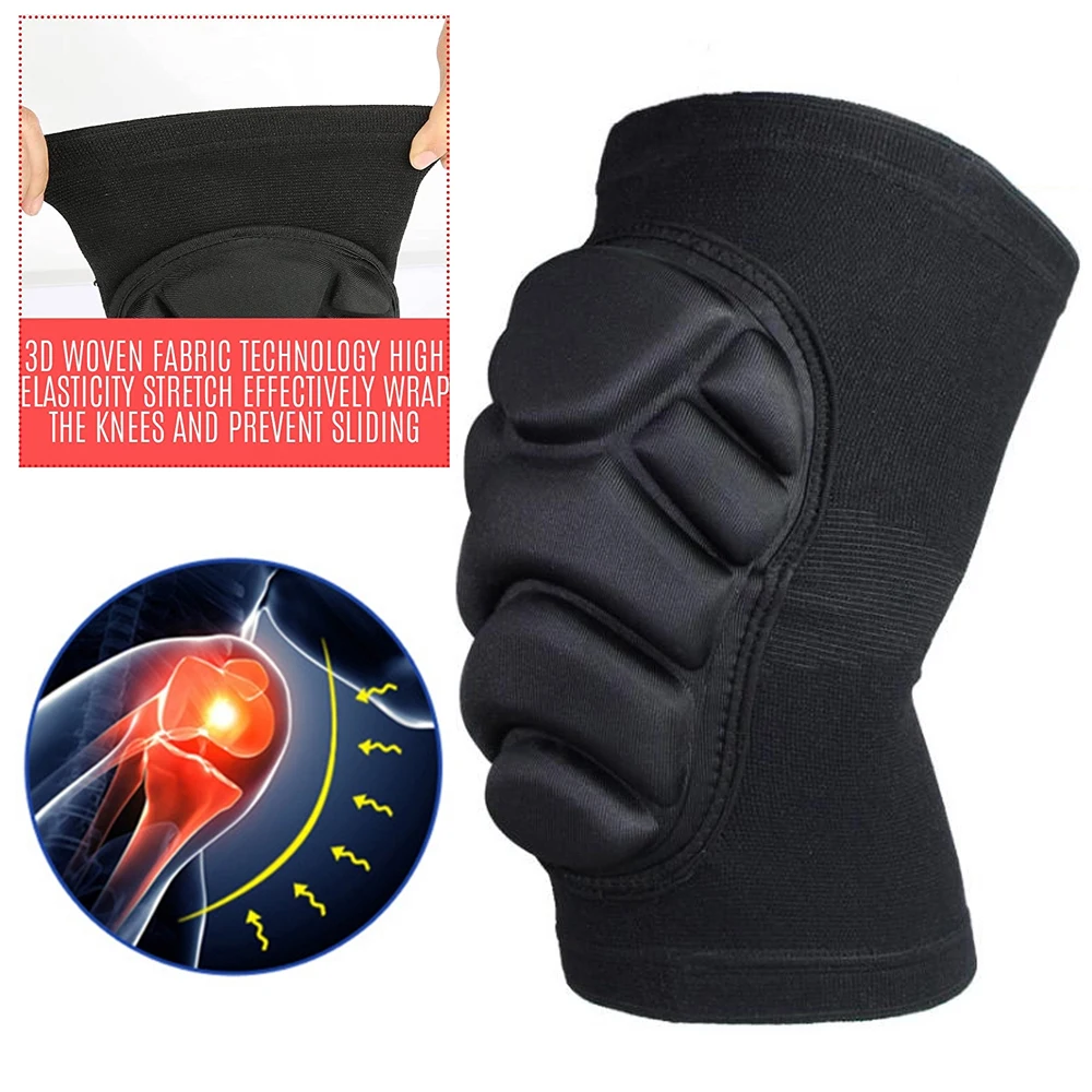 1Pair Thick Sponge Knee Pads E - Volleyball Knee Pad ulasan dan harga