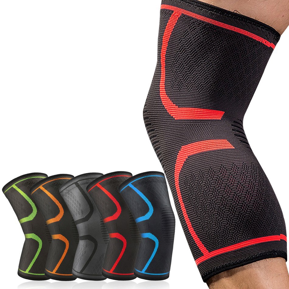 WOSWEIR-1 PC Elastic Knee Pads - Volleyball Knee Pad ulasan dan harga