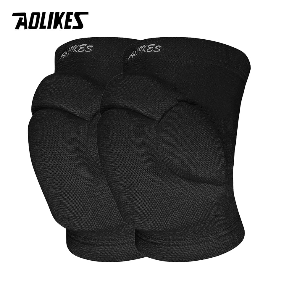AOLIKES 1 Pair Sports Thickeni - Volleyball Knee Pad ulasan dan harga