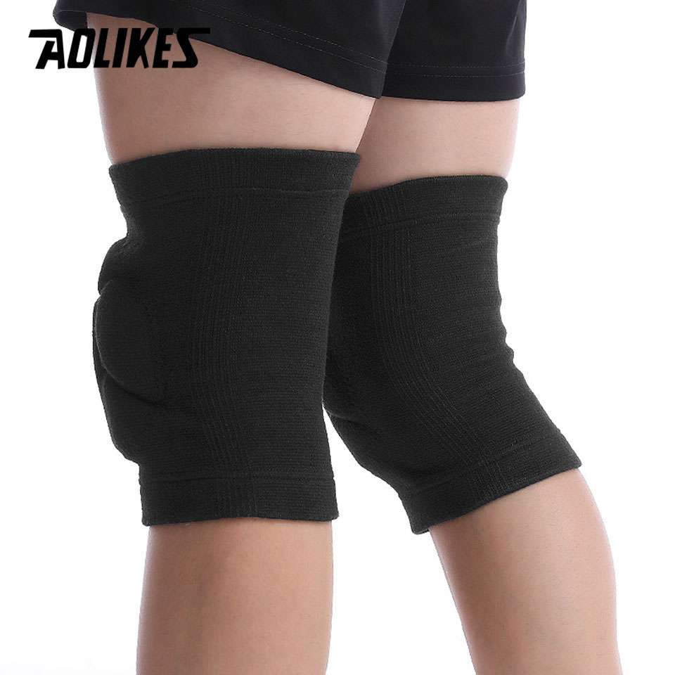 AOLIKES 1 Pair Sports Thickeni - Volleyball Knee Pad ulasan dan harga